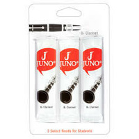 Juno Bb Clarinet Reeds - Strength 1.5 - 3 Pack