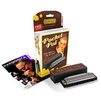 Hohner Enthusiast Series Pocket Pal Harmonica in the Key of C