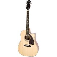 Epiphone AJ-220SCE Solid Top Acoustic-Electric Guitar Natural