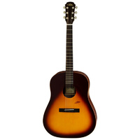 Aria MF240 Mayfair Series Dreadnought Acoustic Guitar in Matt Tobacco Sunburst