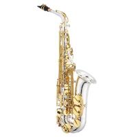 Jupiter JAS1167SGFQ Alto Saxophone 1100 Series w/ Silver Body & Gold Keys, Backpack Case (TBA PRICE)