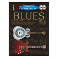 Progressive Complete Learn to Play Blues Guitar Manual w/CD