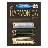 Progressive Complete Learn to Play Harmonica Manual w/CD