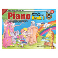 Progressive Piano Young Beginners Book w/CD