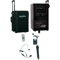 SoundArt Wireless Rechargeable Portable PA with DVD - PWA-100-D