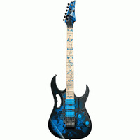 Ibanez JEM77PBFP "Steve Vai" Signature Electric Guitar in Blue Floral Pattern