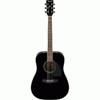 Ibanez PF15BK Acoustic Guitar in Black High Gloss