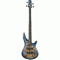 Ibanez SR2600CBB Premium Series Electric Bass Guitar in Cerulean Blue Burst