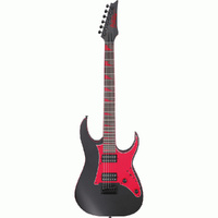 Ibanez RG131DXBKF GIO Series Electric Guitar in Black Flat