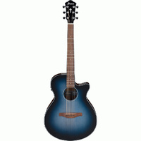 Ibanez AEG50IBH AC/EL Guitar in Indigo Blue Burst High Gloss