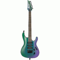 Ibanez S671ALBBCM Axion Label Series Electric Guitar in Blue Chameleon