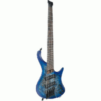 Ibanez EHB1505MSPLF 5-String Electric Bass Guitar in Pacific Blue Burst Flat