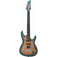 Ibanez SA460MBWSUB Electric Guitar in Sunset Blue Burst