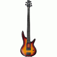 Ibanez GWB205TQF "Gary Willis" Signature 5-String Electric Bass Guitar in Tequila Sunrise Flat