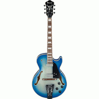 Ibanez GB10EMJBB "George Benson" Signature Electric Guitar in Jet Blue Burst