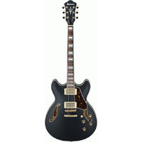 Ibanez AS73GBKF Artcore Series Electric Guitar in Black Flat