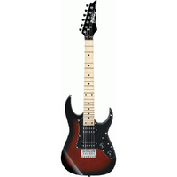 Ibanez RGM21MWNS GIO Series Mikro Electric Guitar in Walnut Sunburst