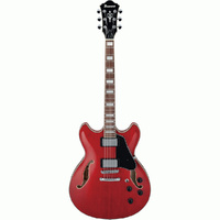 Ibanez AS73TCD Artcore Series Electric Guitar in Transparent Cherry Red