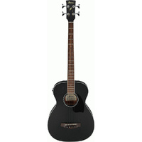 Ibanez PCBE14MHWK Acoustic/Electric Bass Guitar in Weathered Black