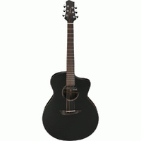 Ibanez JGM10 BSN Signature "Jon Gomm" AC/EL Guitar in Black Satin Top, Natural High Gloss Back & Sides