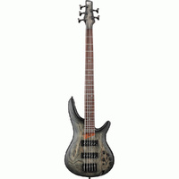 Ibanez SR605EBKT 5-String Electric Bass Guitar in Black Stained Burst