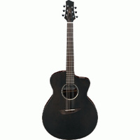 Ibanez JGM5BSN Signature "Jon Gomm" AC/EL Guitar in Black Satin Top, Natural High Gloss Back & Sides