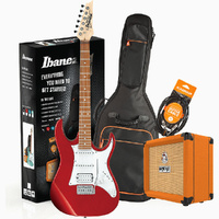 Ibanez RX40CA Guitar Pack with Orange Crush Amplifier in Candy Apple