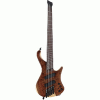 Ibanez EHB1265MSNML Multi-Scale 5-String Electric Bass Guitar in Natural Mocha Low Gloss