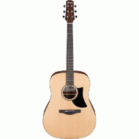 Ibanez AAD50LG Advanced Acoustic Series Acoustic Guitar in Low Gloss