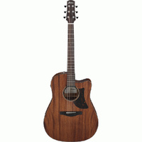 Ibanez AAD190CEOPN Advanced Acoustic Series AC/EL Guitar in Open Pore Natural