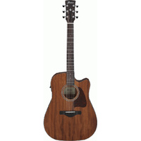 Ibanez AW247CEOPN Artwood Series AC/EL Guitar in Open Pore Natural