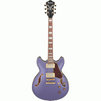 Ibanez AS73GMPF Artcore Series Electric Guitar in Metallic Purple Flat