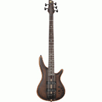 Ibanez SR1355BDUF Premium Series 5-String Electric Bass Guitar in Dual Mocha Burst Flat