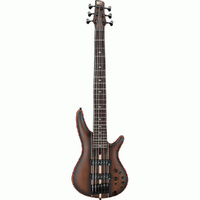 Ibanez SR1356BDUF Premium Series 6-String Electric Bass Guitar in Dual Mocha Burst Flat