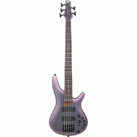 Ibanez SR505EBAB 5-String Electric Bass Guitar in Black Aurora Burst