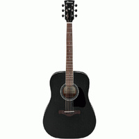 Ibanez AW84WK Artwood Series Acoustic Guitar in Weathered Black Open Pore