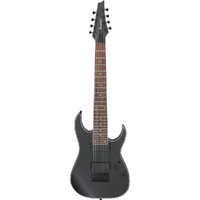 Ibanez RG8EXBKF 8-String Electric Guitar in Black Flat