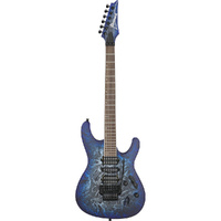 Ibanez S770CZM Electric Guitar in Cosmic Blue Frozen Matte