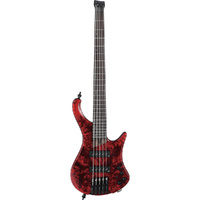 Ibanez EHB1505SWL 5-String Electric Bass Guitar in Stained Wine Red Low Gloss