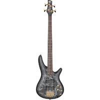 Ibanez SR300EDXBZM Electric Bass Guitar in Black Ice Frozen Matte