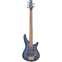 Ibanez SR305EDXCZM 5-String Electric Bass Guitar in Cosmic Blue Frozen Matte