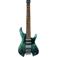 Ibanez Q547PB Q-Series 7-String Electric Guitar in Cosmic Blue Low Gloss