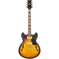 Ibanez JSM10EM John Scofield Signature Electric Guitar in Two-tone Burst