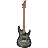 Ibanez AZ24S1F Electric Guitar in Transparent Black Sunburst