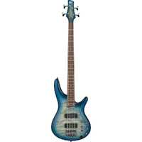 Ibanez SR400EQM Electric Bass Guitar in Stained Cosmic Blue Starburst