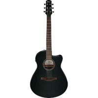 Ibanez AAM340CE Advanced Acoustic Series AC/EL Guitar in Rustic Black High Gloss