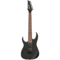 Ibanez RG7421EXL Left-Handed 7-String Electric Guitar in Black Flat