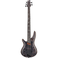 Ibanez SRMS805L Left-Handed 5-String Electric Bass Guitar in Deep Twilight