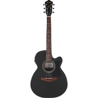 Ibanez VC44CE VC-Series AC/EL Guitar in Weathered Black Open Pore