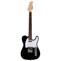 Aria 615 Frontier Series Electric Guitar in Black